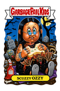 Garbage Pail kids (Scuzzy Ozzy)