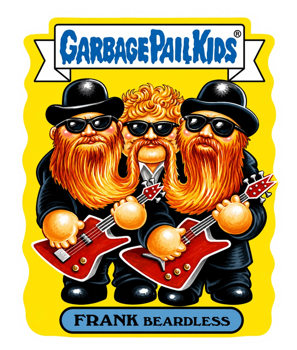 Garbage Pail kids (Frank Beardless)