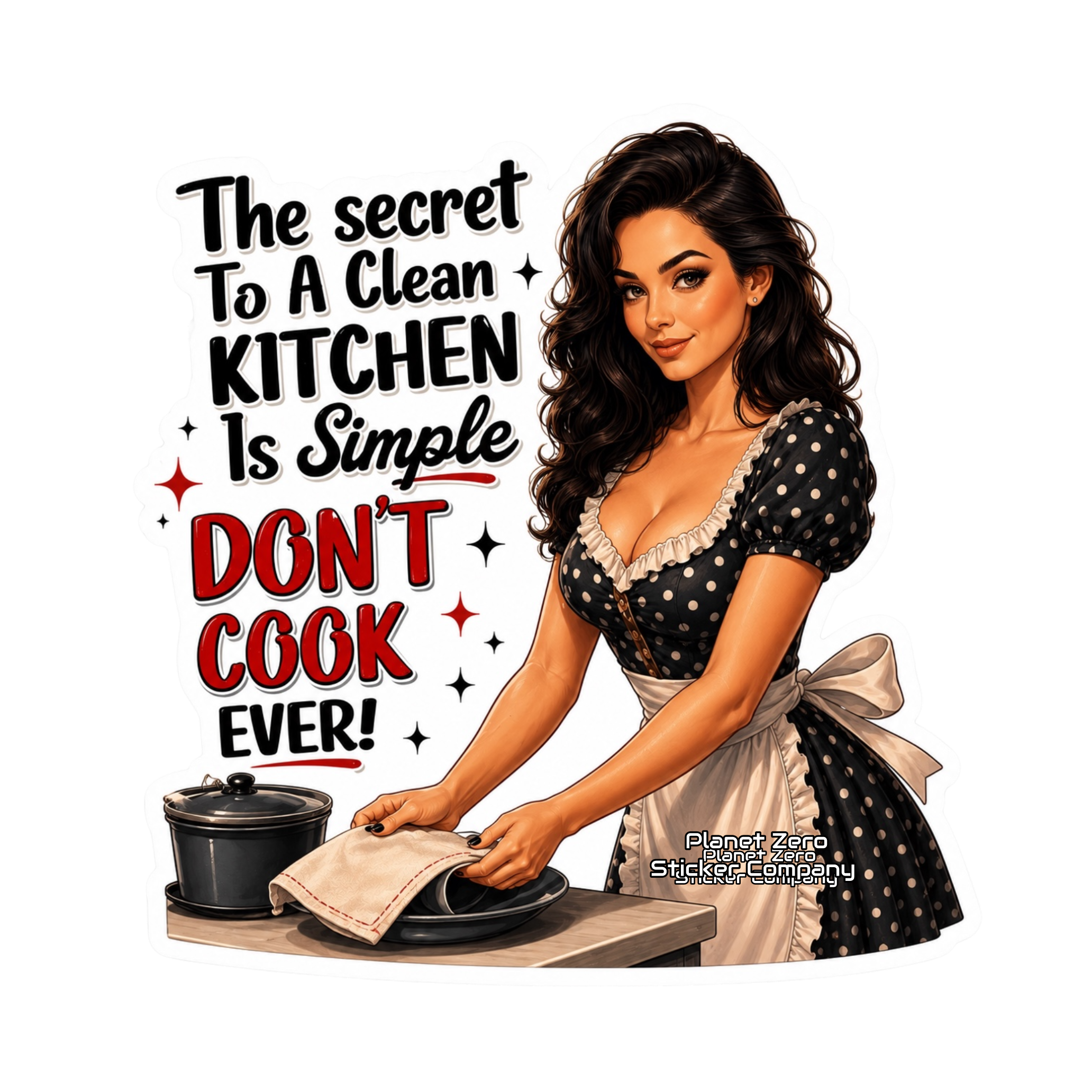 The secret to a clean kitchen
