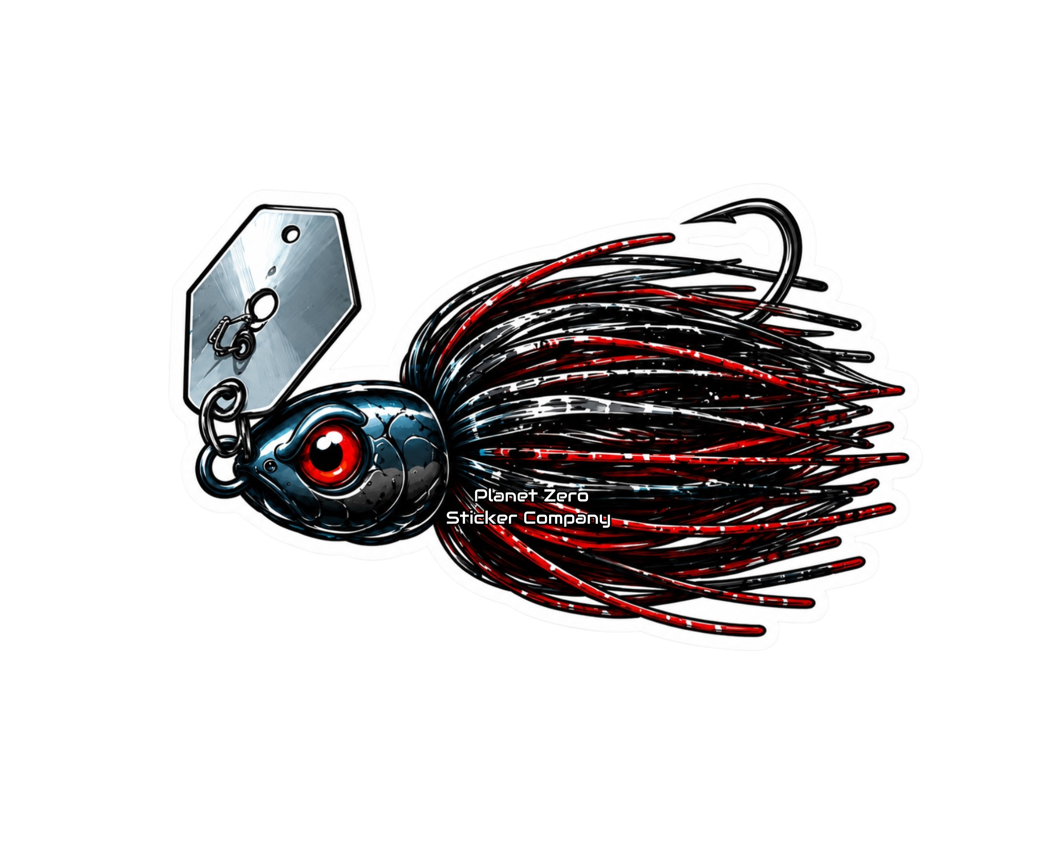 Strike Beasts™️ •Nightmare• Fishing Lure Sticker