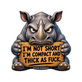 Rhino with an Attitude