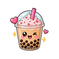 Kawaii Critters •Winking Boba Love•