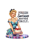 Fresh sarcasm