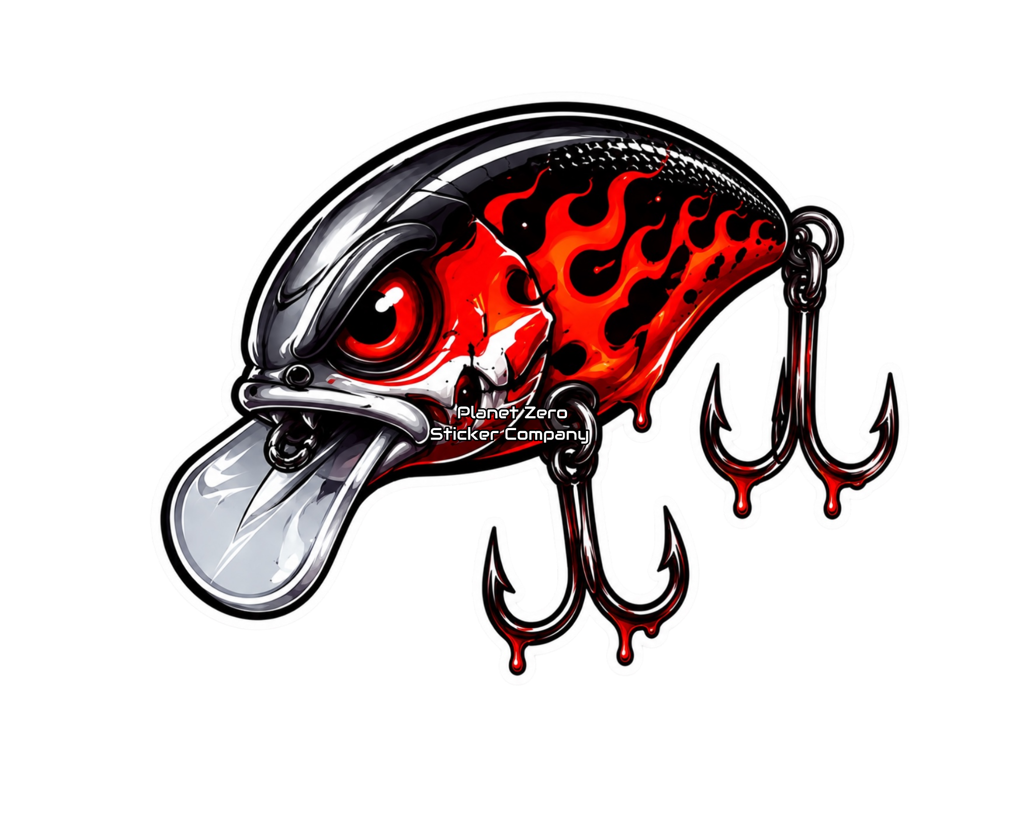 Strike Beasts™️ •Rogue• Fishing Lure Sticker