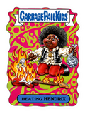 Garbage Pail kids (Heating Hendrix)
