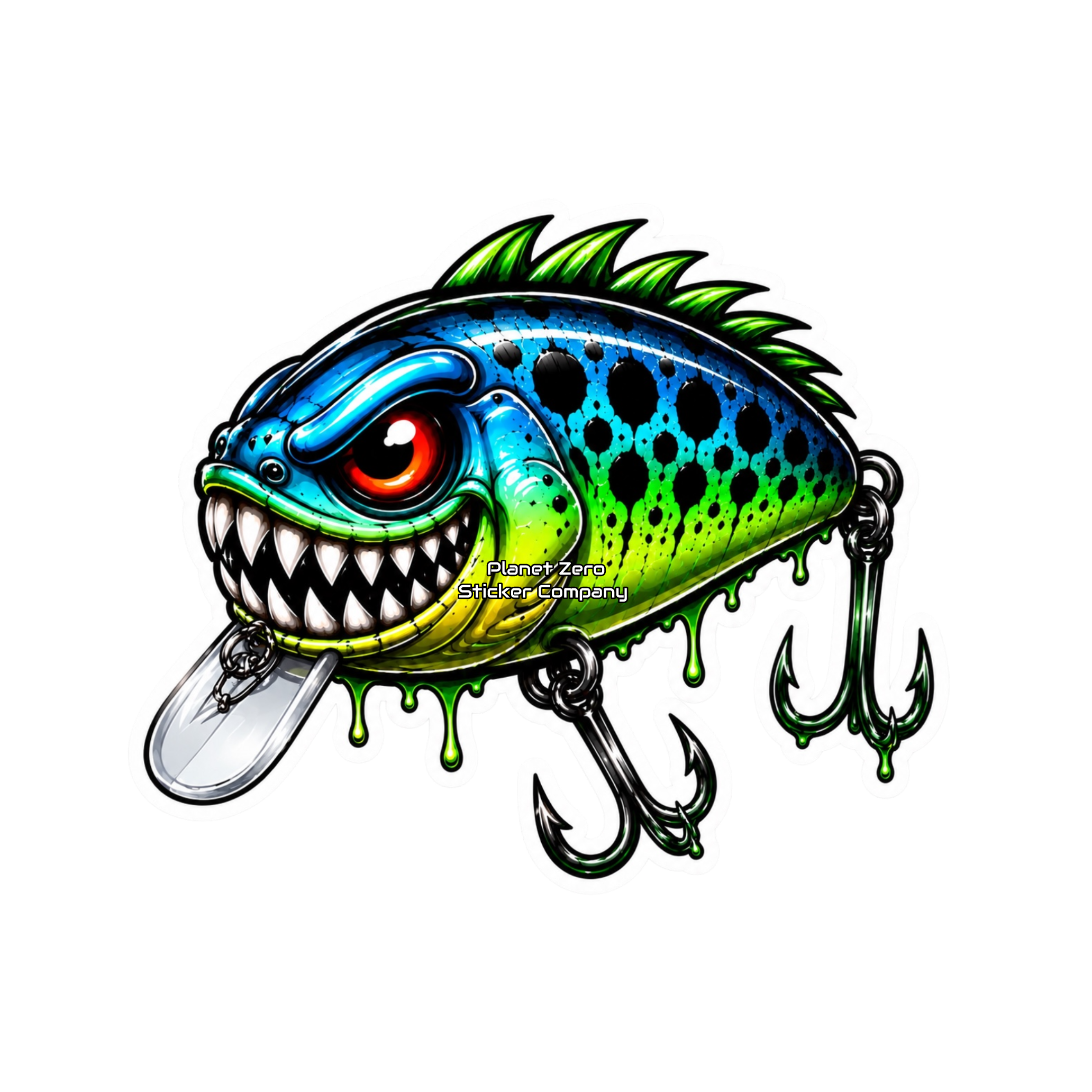 Strike Beasts™️ •Nemesis• Fishing Lure Sticker