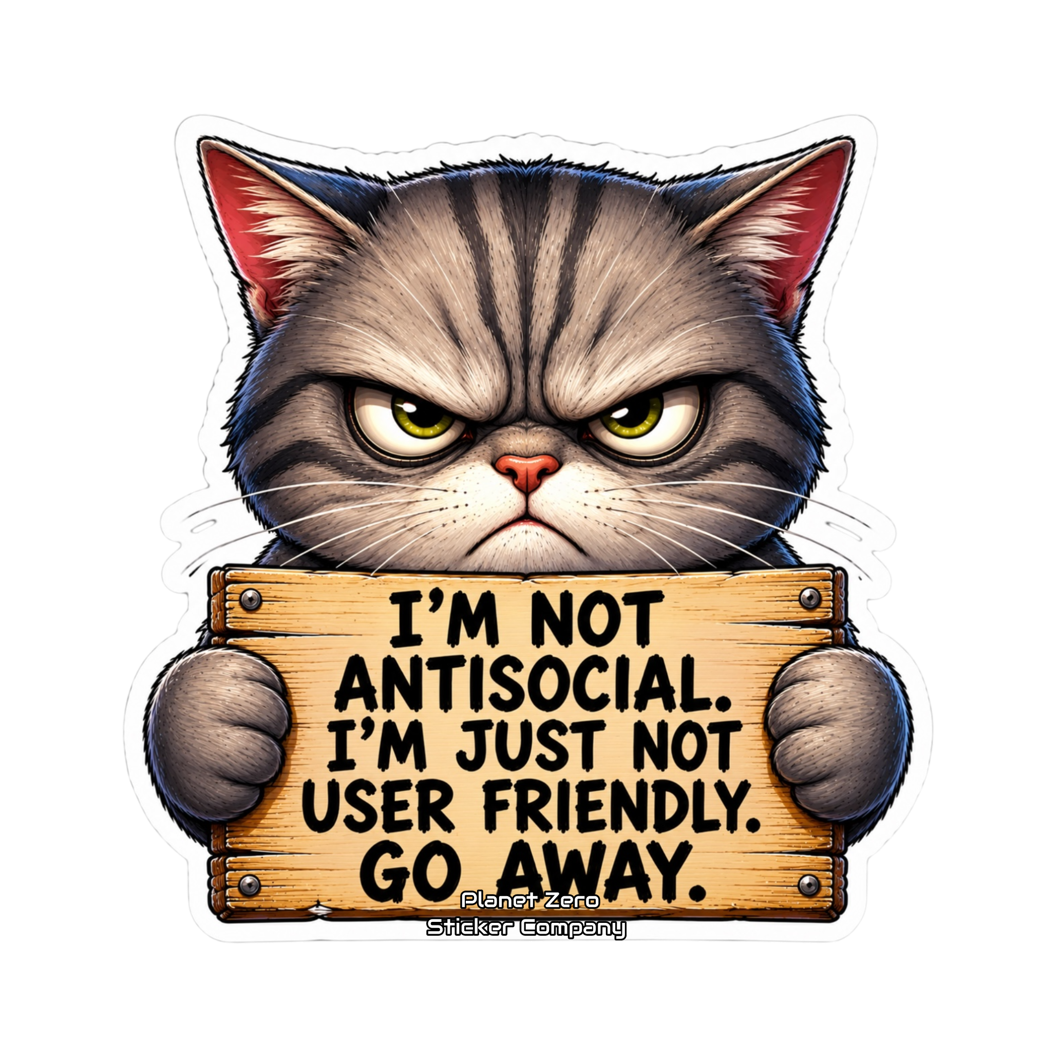 Cat with an Attitude