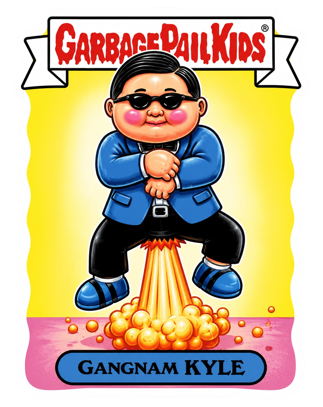 Garbage Pail kids (Gangnam Kyle)