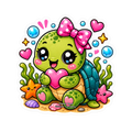 Kawaii Critters •Turtle Love•