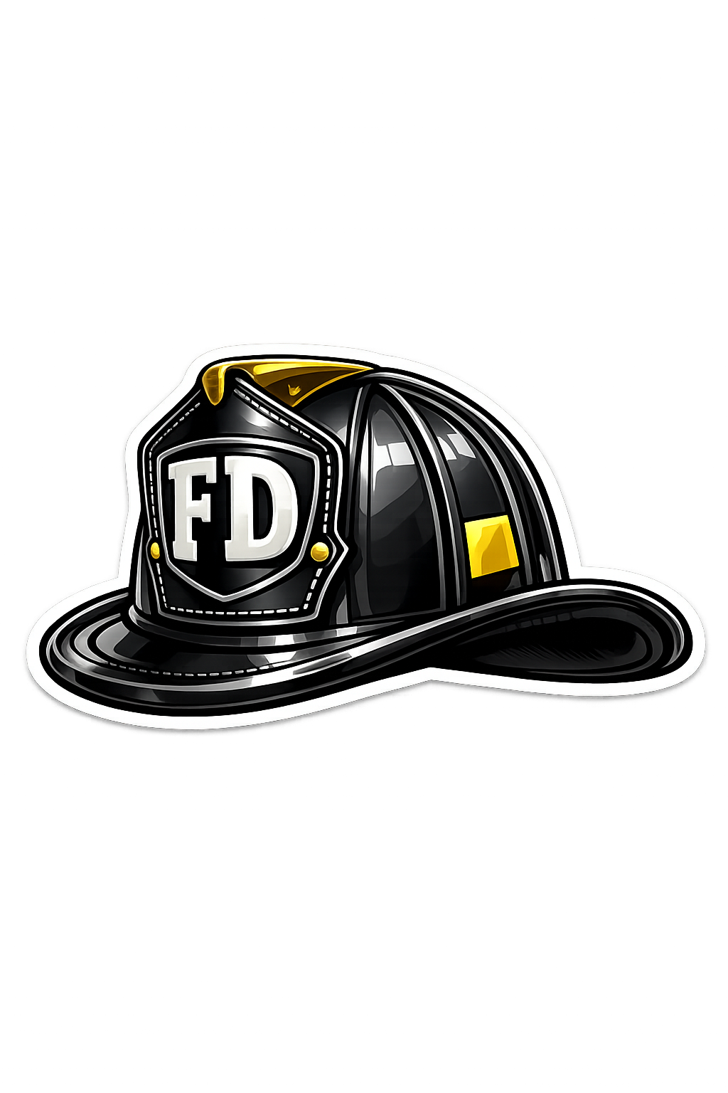 Fire Department Helmet (Black)