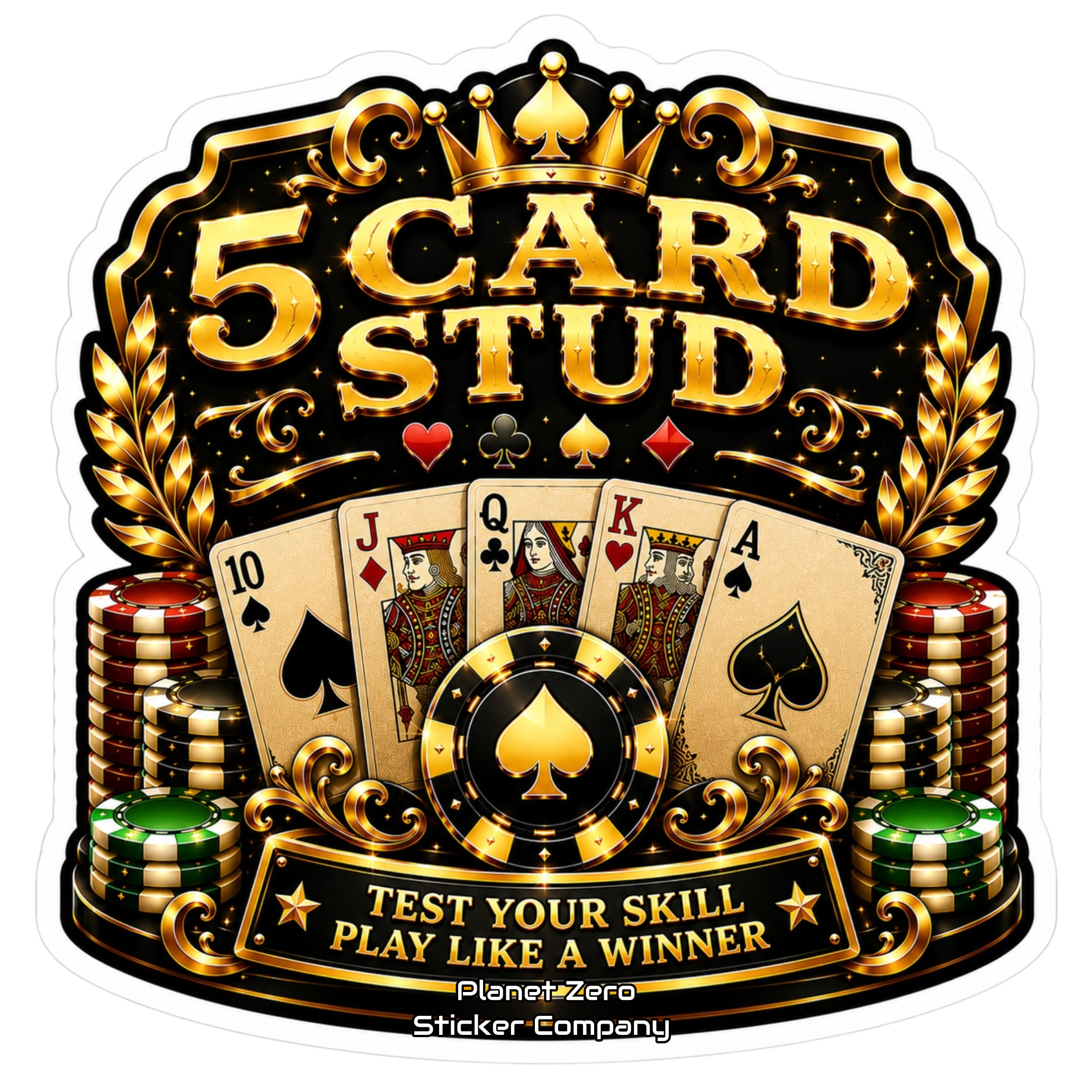 Casino Theme (5 Card Stud)