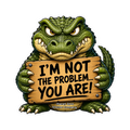 Alligator with an Attitude