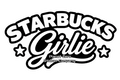 Starbucks Girlie Black & White