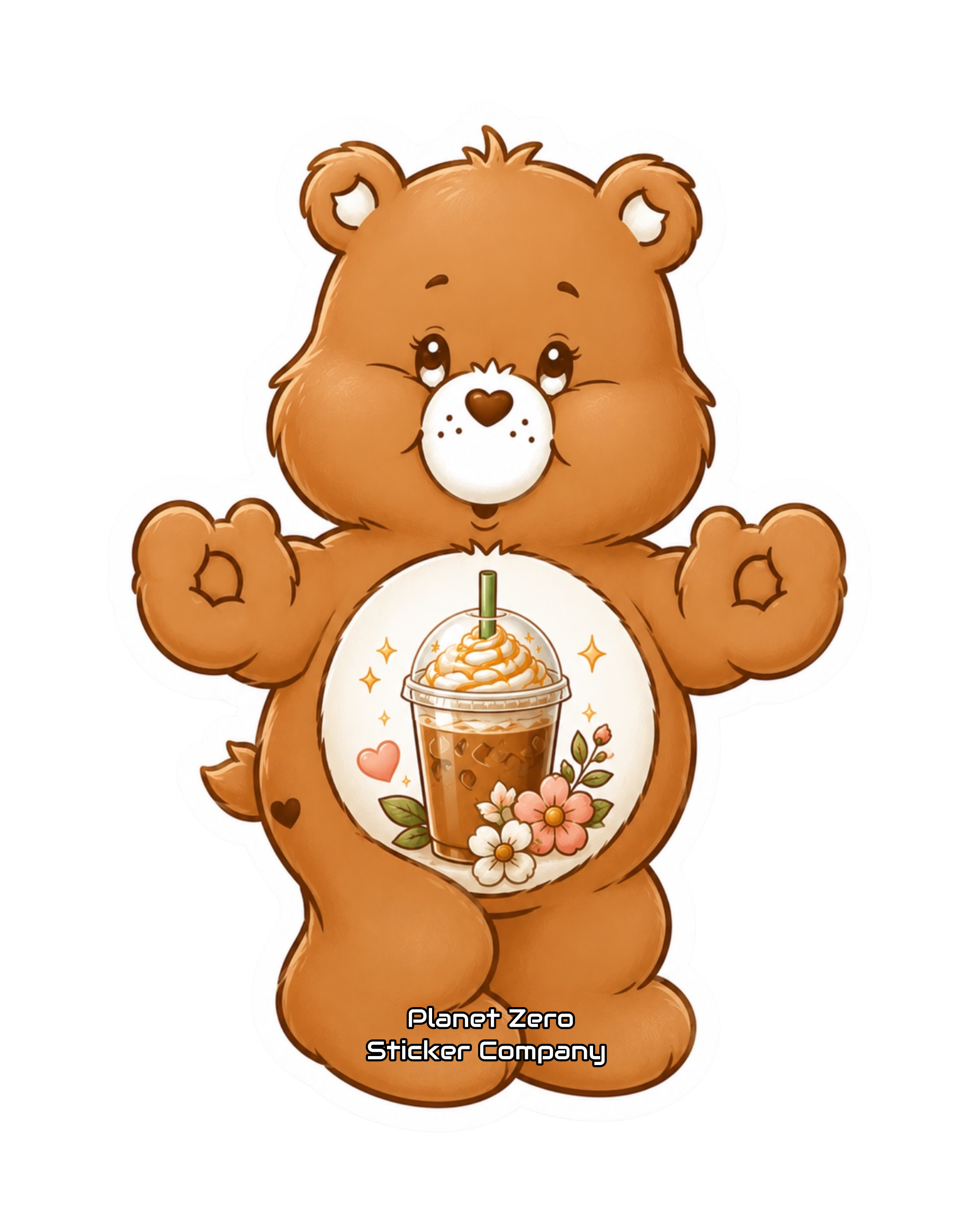 Care Bear Iced Coffee Lover (w/o text)