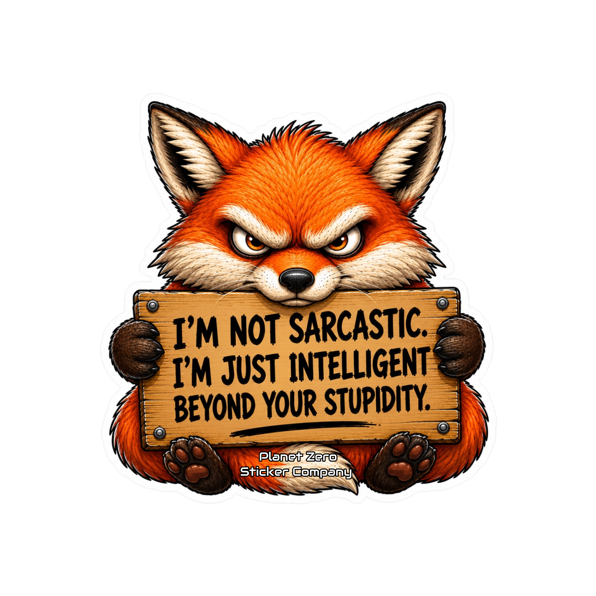 Fox with an Attitude