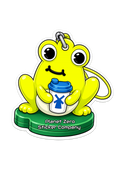 Dutch Frog Charm Drop (Sticker) #4