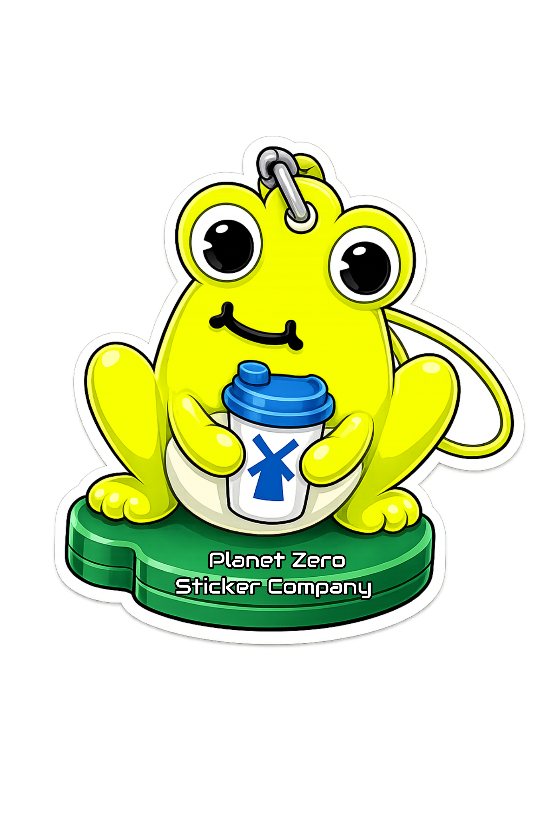 Dutch Frog Charm Drop (Sticker) #4
