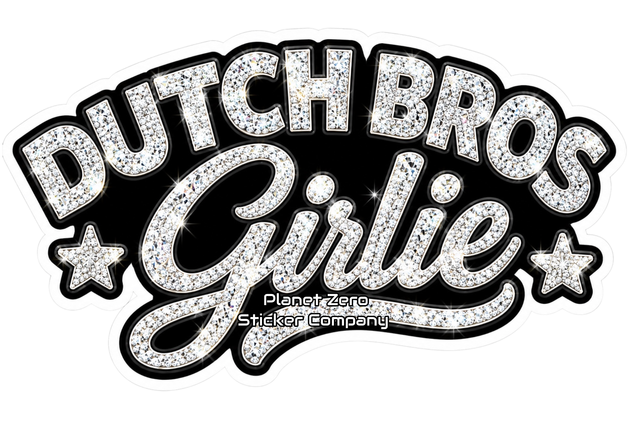 Dutch Girlie Black Bling