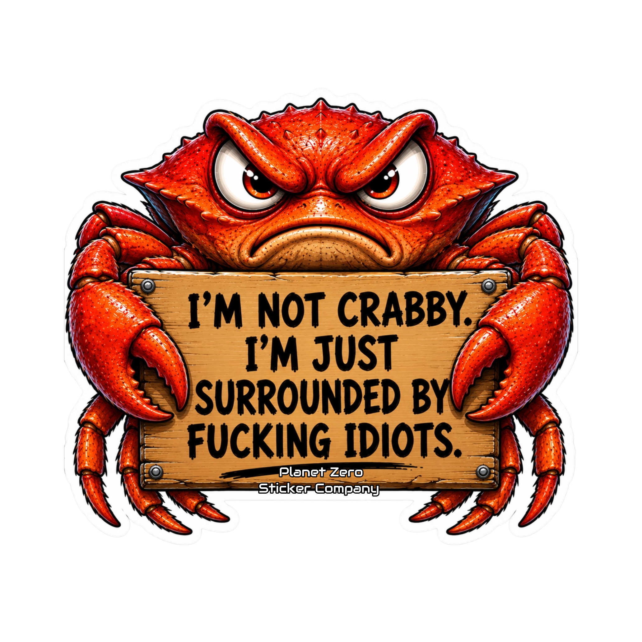 Crab with an Attitude