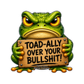 Frog with an Attitude