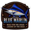 Blue Marlin – Trophy Fish Sticker