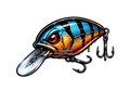 Strike Beasts™️ •Cyclone• Fishing Lure Sticker