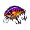 Strike Beasts™️ •Tsunami• Fishing Lure Sticker