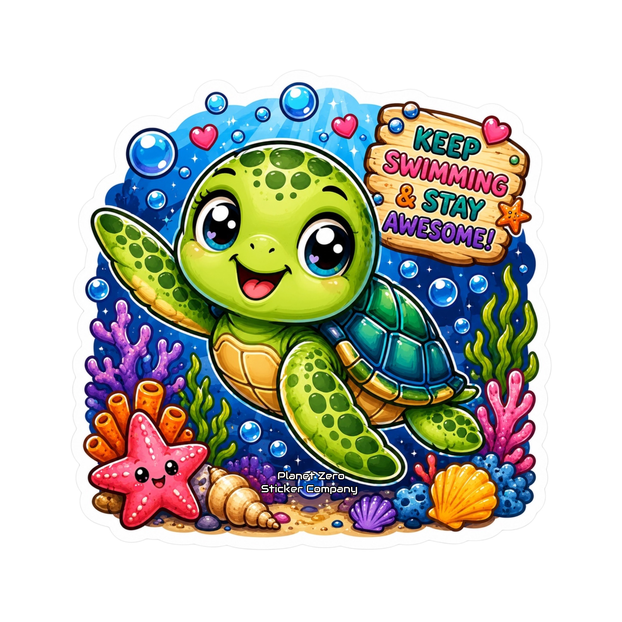 Kawaii Critters •Awesome Turtle•