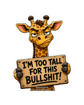 Giraffe with an Attitude