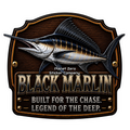 Black Marlin – Trophy Fish Sticker