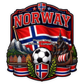 Norway Soccer Flag