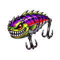 Strike Beasts™️ •Blood Moon• Fishing Lure Sticker