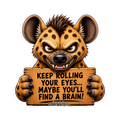 Laughing Hyena with an Attitude