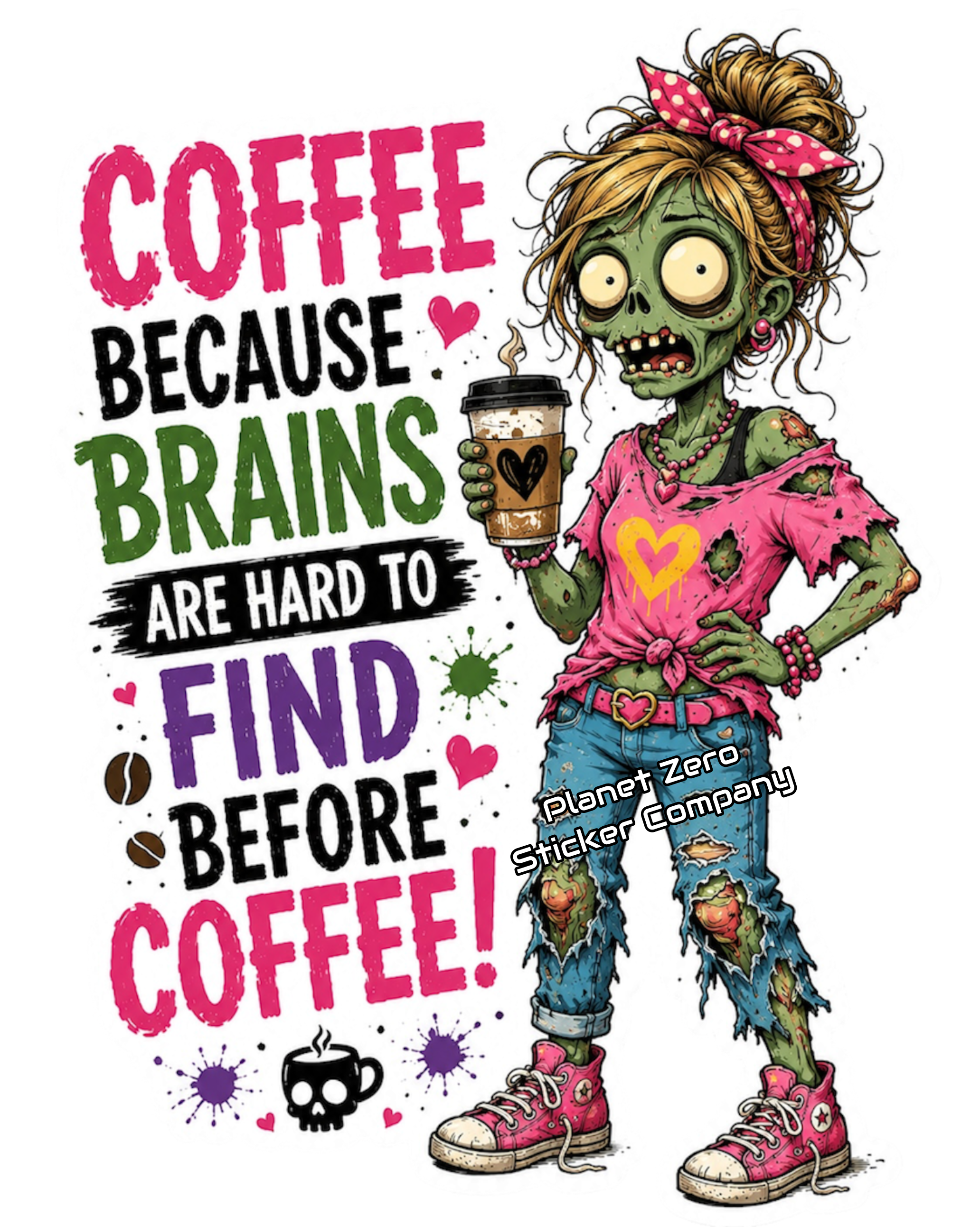 Hip Zombie Girl