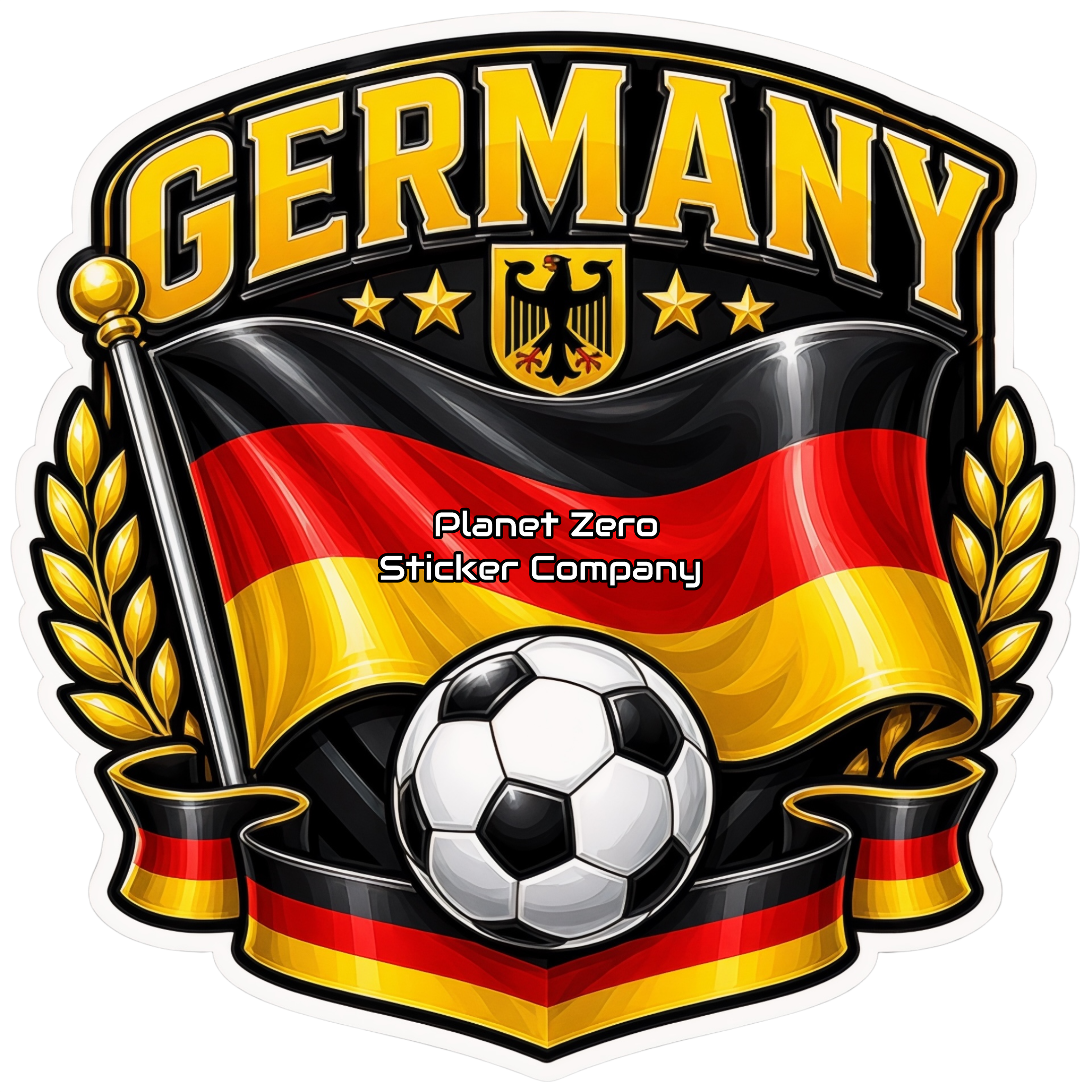 Germany Soccer Flag