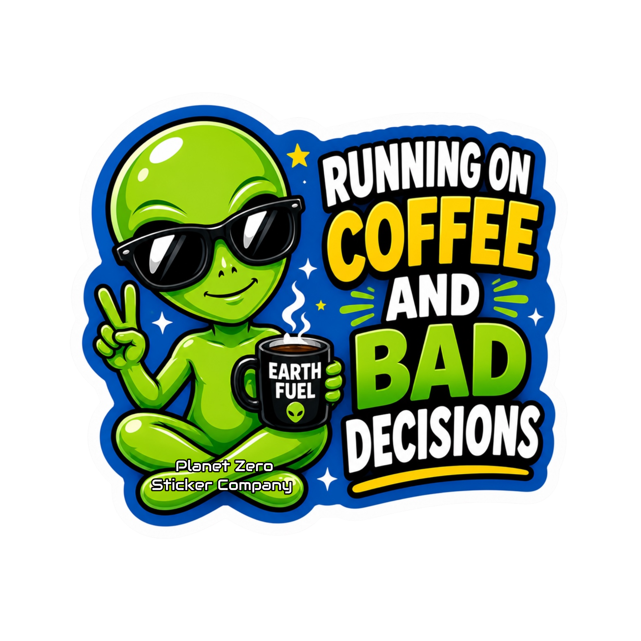 Running Low On Coffee, Alien