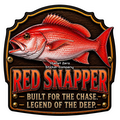 Red Snapper – Trophy Fish Sticker