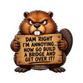 Beaver with an Attitude