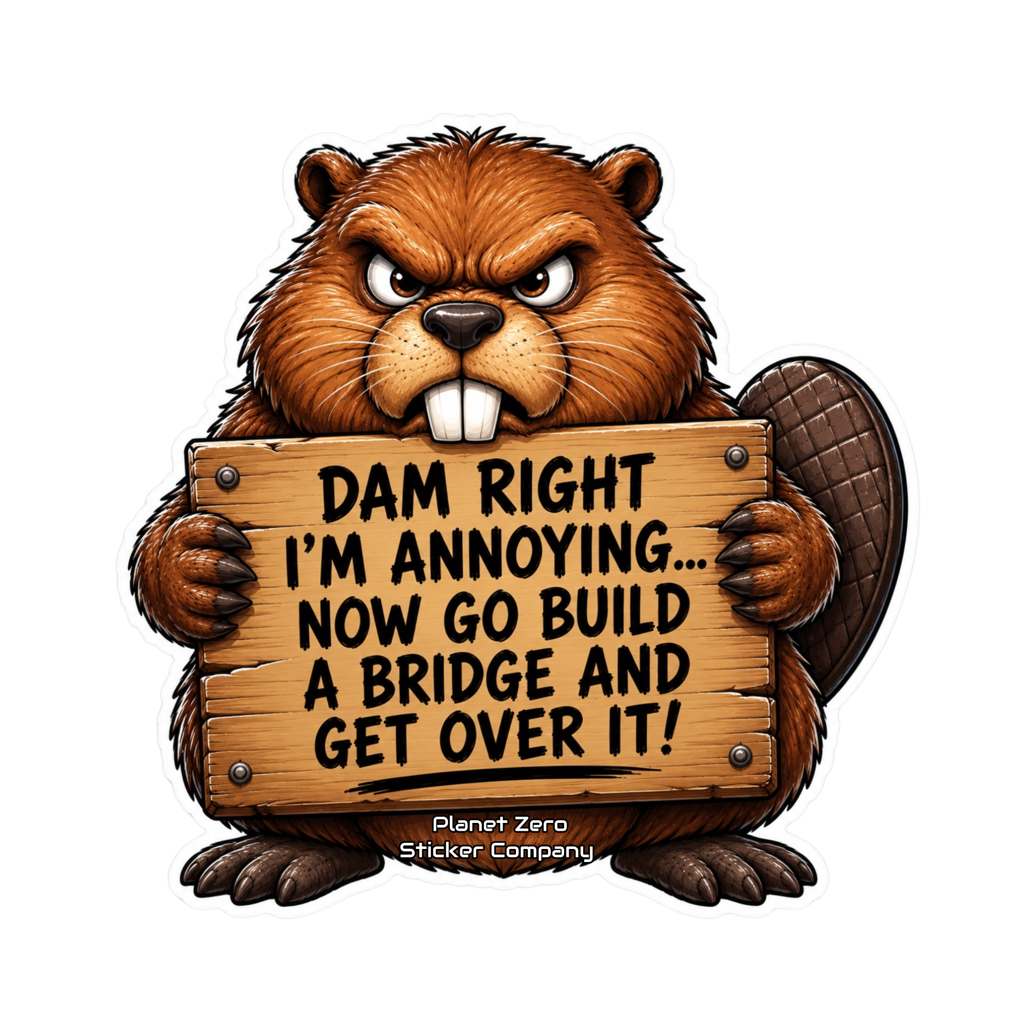 Beaver with an Attitude