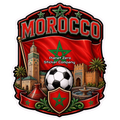 Morocco Soccer Flag