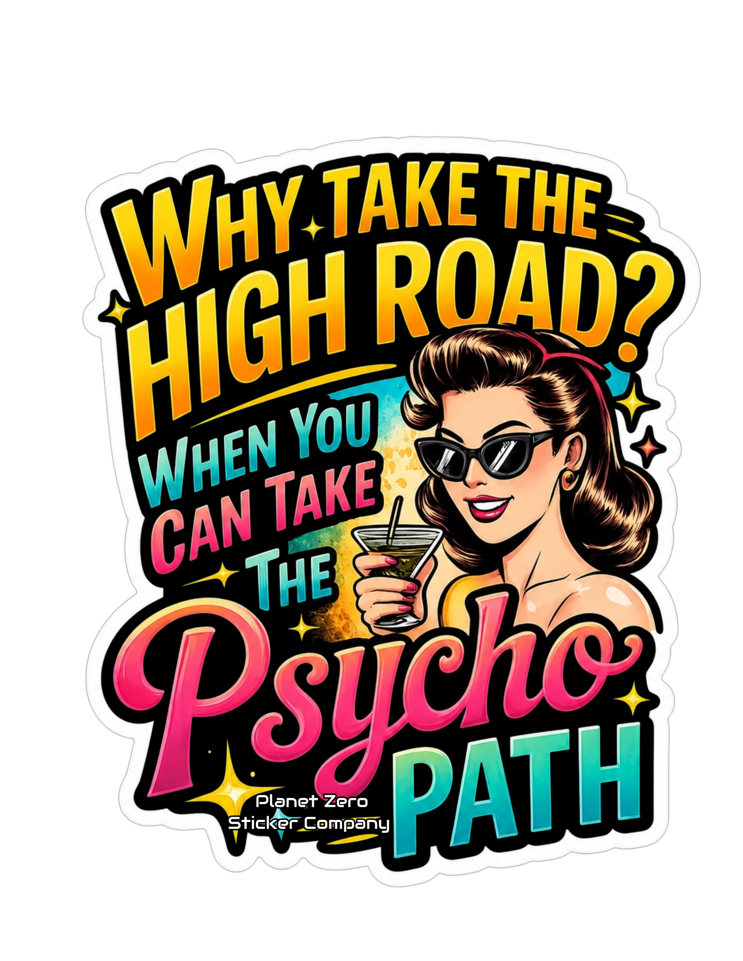Why take the high road?