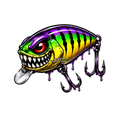 Strike Beasts™️ •Leviathan• Fishing Lure Sticker