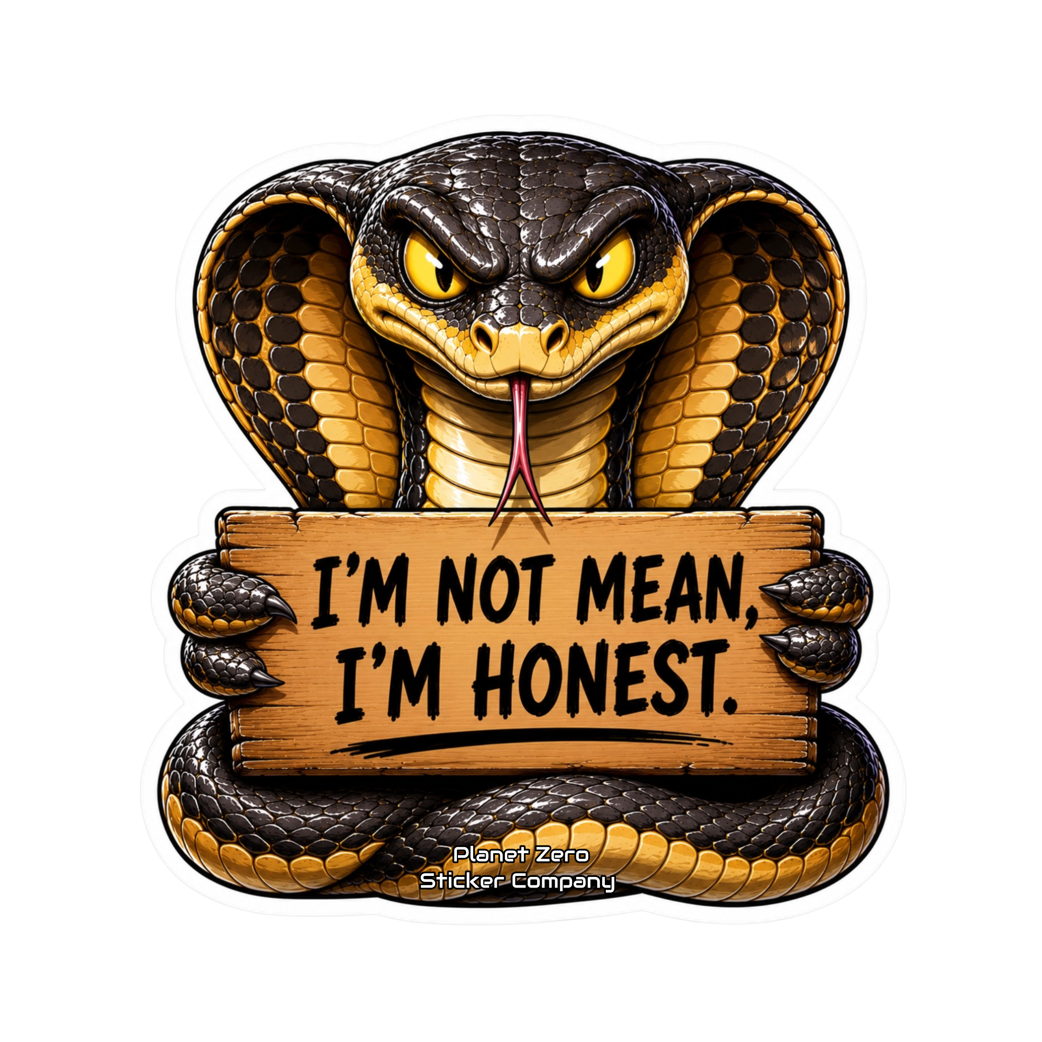 King Cobra with an Attitude