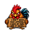 Rooster with an Attitude