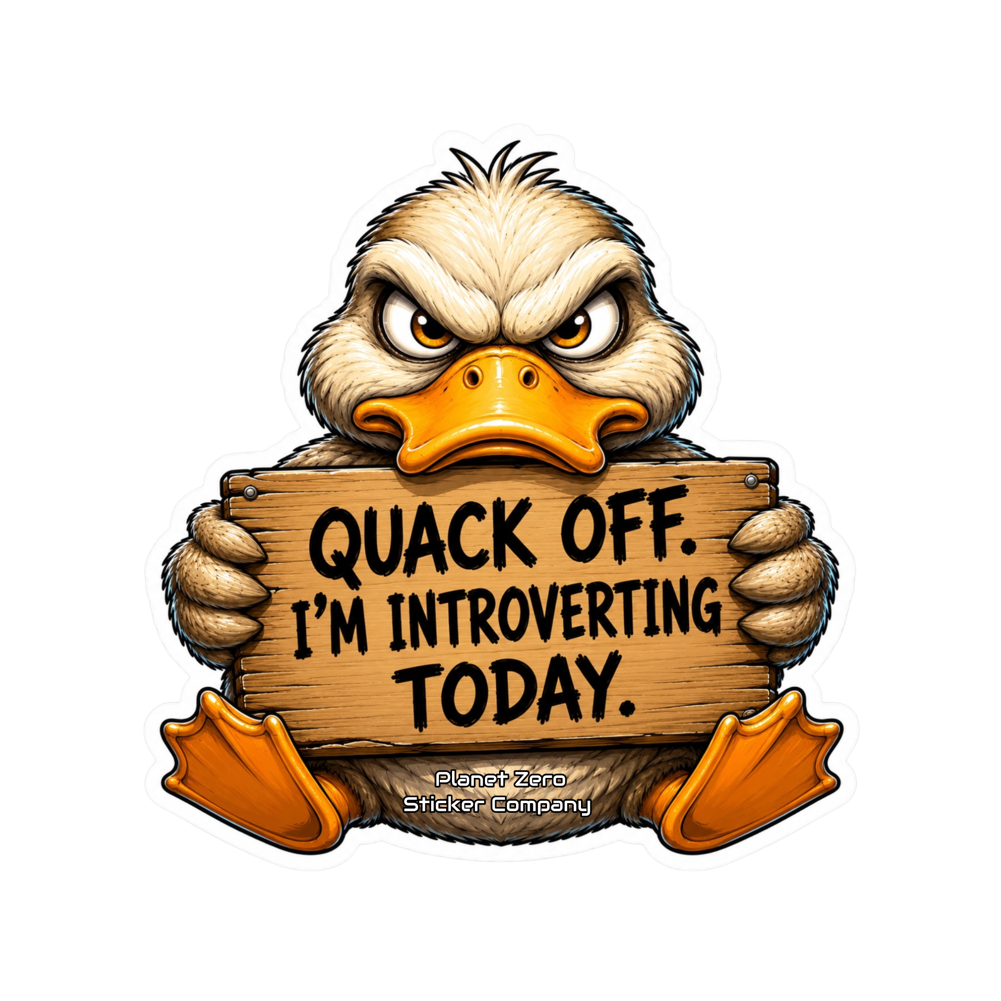 Duck with an Attitude