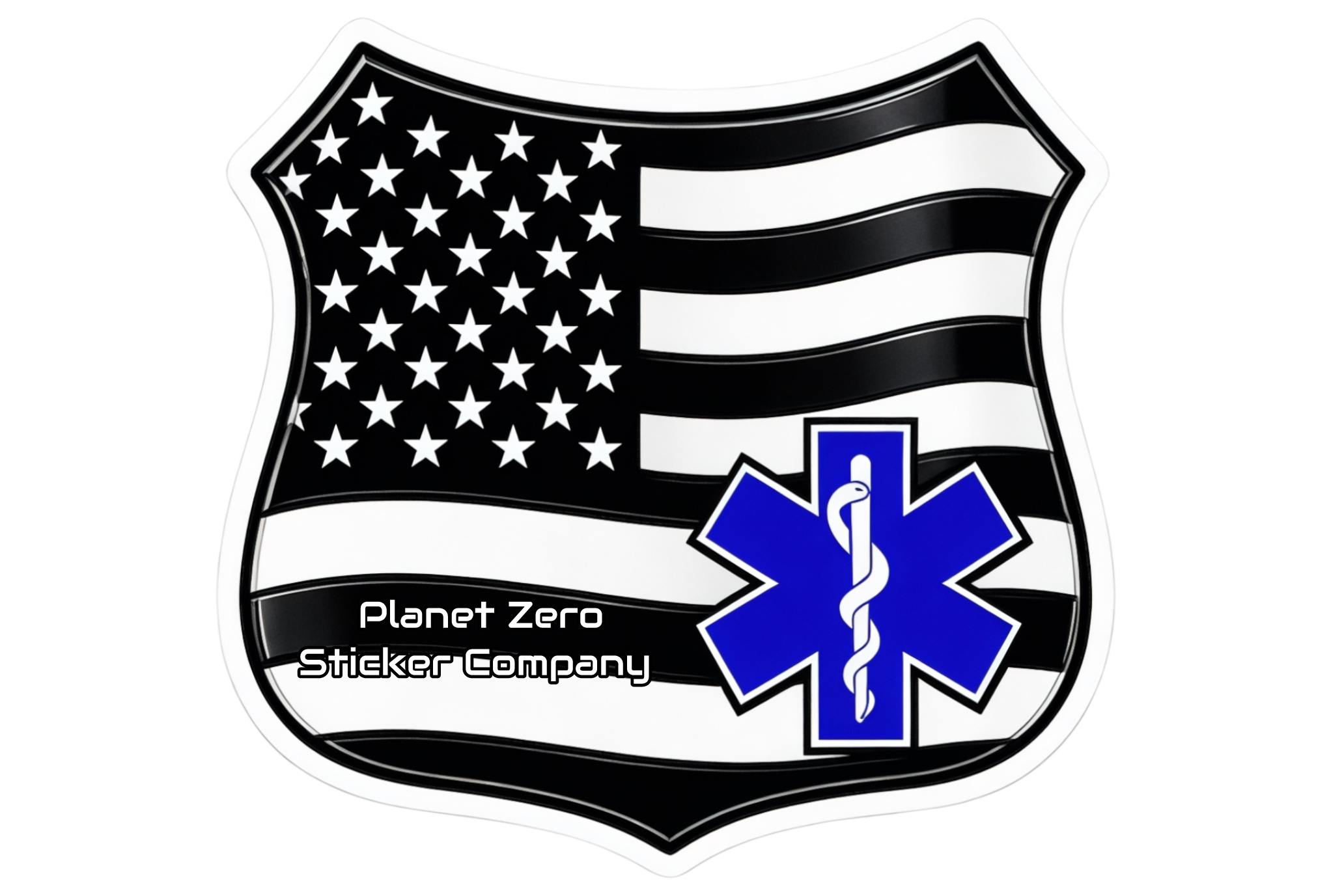 EMT Flag Badge