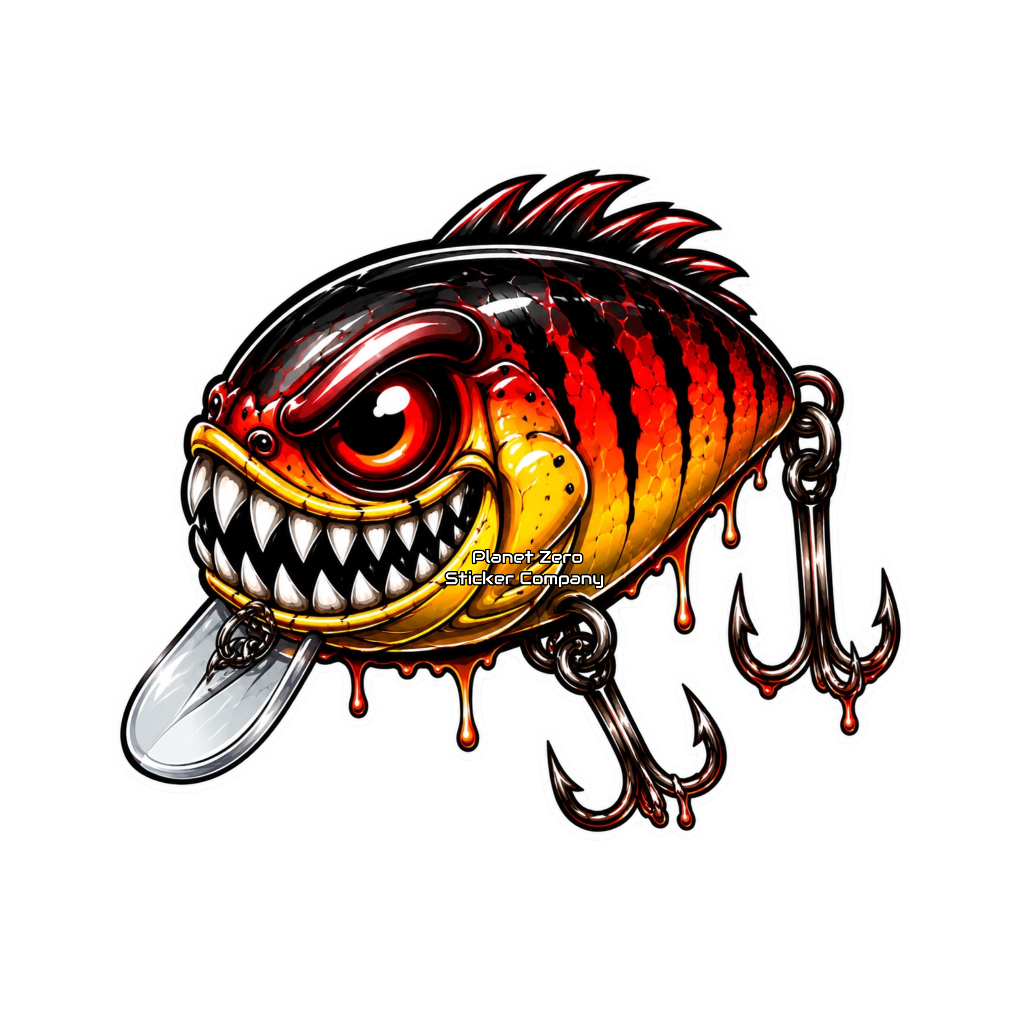 Strike Beasts™️ •Predator• Fishing Lure Sticker