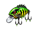 Strike Beasts™️ •Reaper• Fishing Lure Sticker