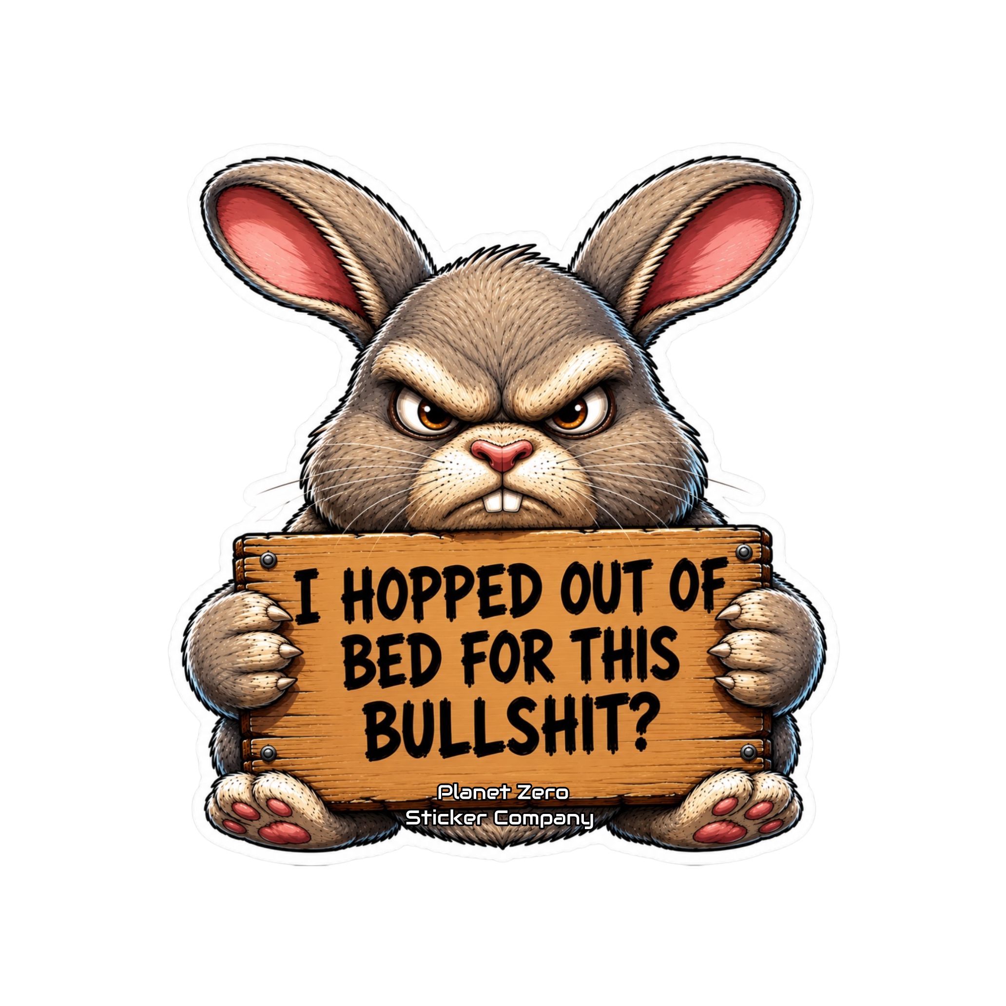 Rabbit with an Attitude