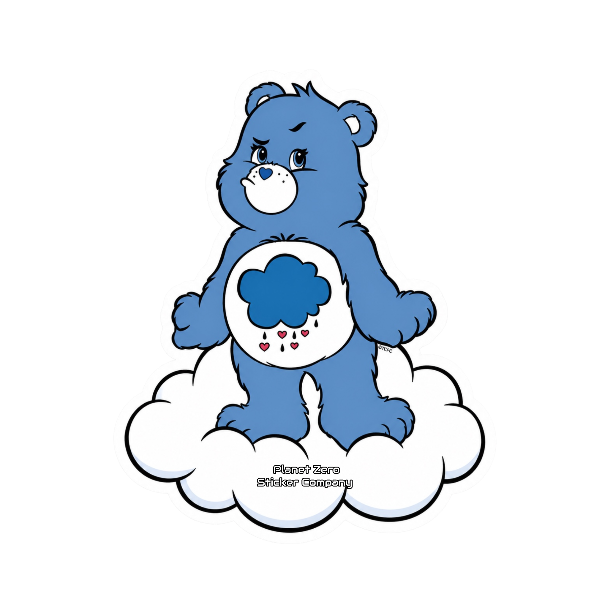 Bear in the Clouds- Blue